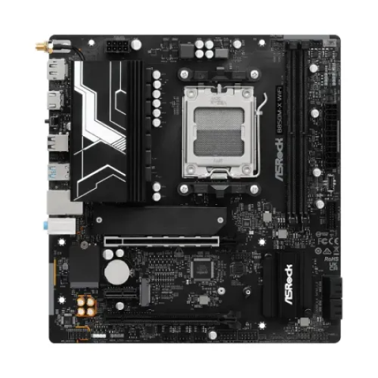 ASRock B850M-X WiFi AM5 DDR5 Micro ATX Motherboard