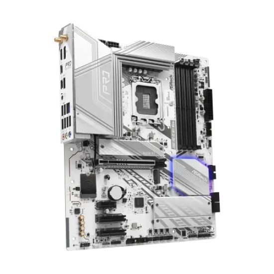 ASRock Z890 Pro RS WiFi White LGA1851 DDR5 ATX Motherboard