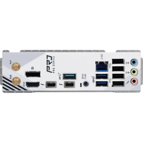 ASRock Z890 Pro RS WiFi White LGA1851 DDR5 ATX Motherboard