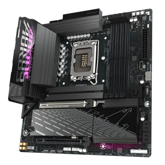 GIGABYTE B860M AORUS ELITE WIFI6E LGA1851 Micro ATX Motherboard