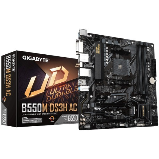 GIGABYTE B650M K AMD AM5 Micro-ATX Motherboard