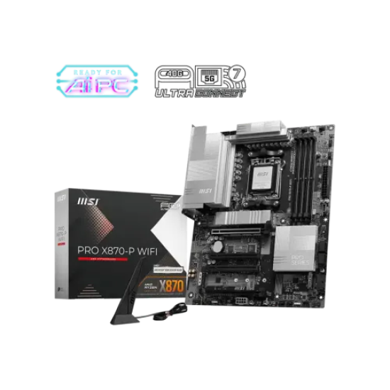 MSI PRO X870-P WIFI AM5 ATX Motherboard