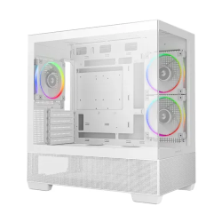 Deepcool CG380 3F WH Mid Tower mATX Gaming Casing