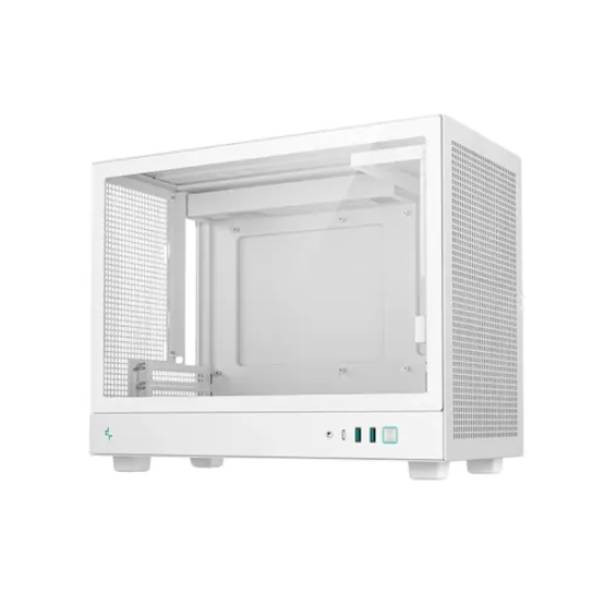 DeepCool CH160 Plus WH Portable mATX Gaming Casing