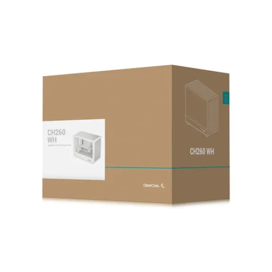 DeepCool CH260 WH M-ATX Gaming Casing