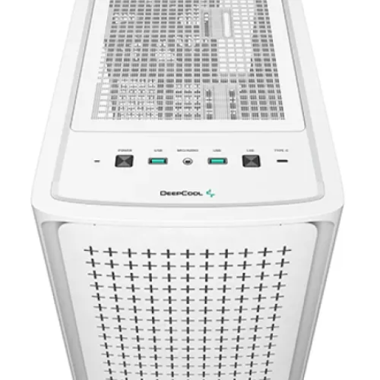 DeepCool CK560 WH E-ATX Mid-Tower Gaming Casing