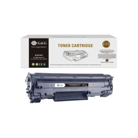 G&G CB435A/85A Black Universal Toner