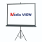 MediaView 96"x96" Tripod Projection Screen