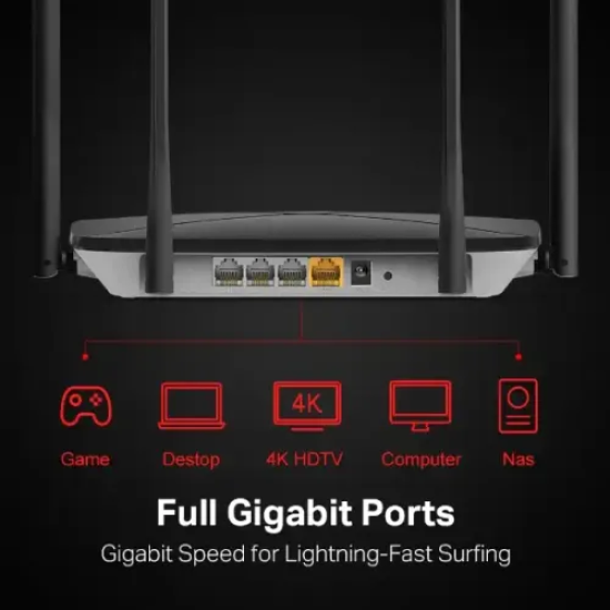 Mercusys AC12G AC1300 1300Mbps Dual Band Gigabit Router