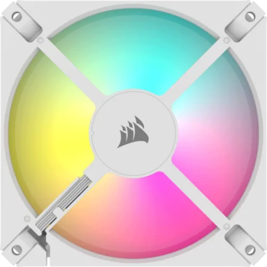 Corsair iCUE AR120 Digital RGB 120mm PWM Single Casing Fan White