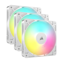 Corsair RS120 ARGB 3 in 1 120mm PWM Casing Cooling Fan White