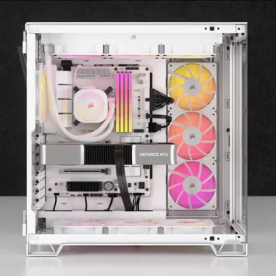 Corsair RS120 ARGB 3 in 1 120mm PWM Casing Cooling Fan White