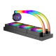 1STPLAYER MT360 INFINITE SPACE ARGB Liquid CPU Cooler
