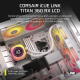 Corsair iCUE LINK TITAN 360 RX LCD 360mm Liquid CPU Cooler White With Display
