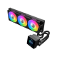Xigmatek Connect 360 360mm ARGB Liquid CPU Cooler with Digital Display