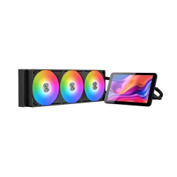 Xigmatek Connect Pro 360 ARGB AIO Liquid CPU Cooler with Digital Display