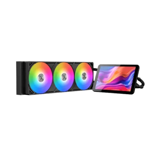 Xigmatek Connect Pro 360 ARGB AIO Liquid CPU Cooler with Digital Display