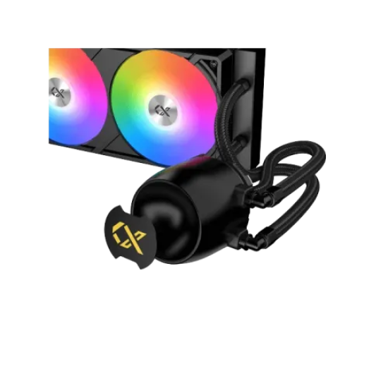 Xigmatek Connect Pro 360 ARGB AIO Liquid CPU Cooler with Digital Display