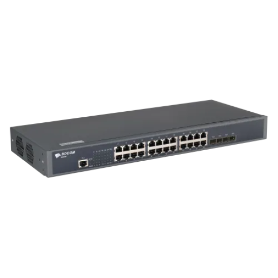 BDCOM S2900-24T4X 24 Ports Gigabit Switch With 4 SFP Ports