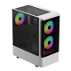 Gamdias TALOS E3 CG WH ARGB ATX Mid-Tower Gaming Casing