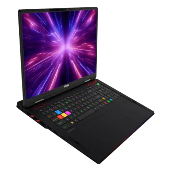 MSI Raider 18 HX AI A2XWIG Core Ultra 9 200HX RTX 5080 16GB Graphics 18" UHD+ MiniLED 120Hz Gaming Laptop
