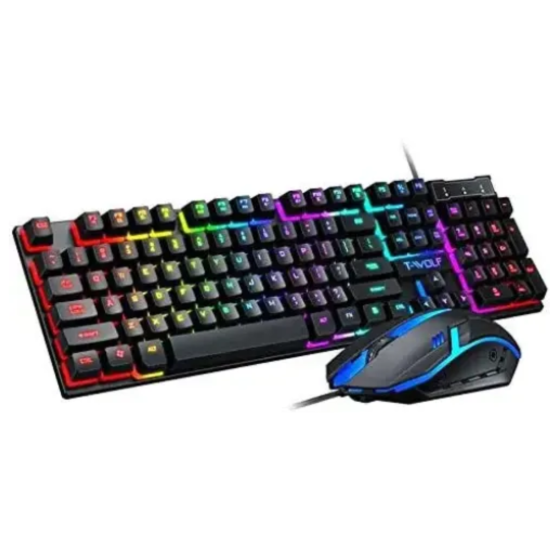 T-WOLF TF200 Gaming Keyboard Mouse Combo