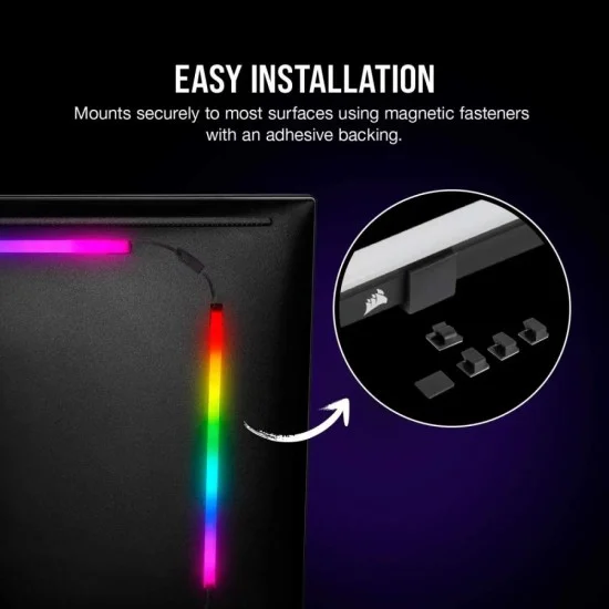 Corsair iCUE LS100 LED Smart Lighting Strip Expansion Kit 450mm
