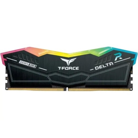 TEAM Delta RGB 16GB DDR5 6000MHz CL30 Gaming Desktop RAM