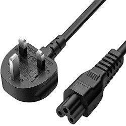 Laptop Adapter Power Cable 1.2 Meter 3 Pin with Fuse-Original