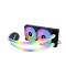 1STPLAYER MT 240 Mothra ARGB Liquid CPU Cooler Black