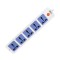 Many 2 Pin 5 Port Power Strip