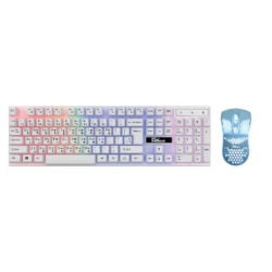 PC Power PGC801BG13 RGB Wired Gaming Keyboard Mouse Combo with Bangla