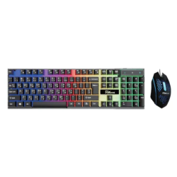 PC Power PGC801TA01 RGB Wired Gaming Keyboard Mouse Combo with Bangla