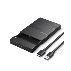 Ugreen 30725 2.5 inch USB 3.0 Black Hard Drive Enclosure