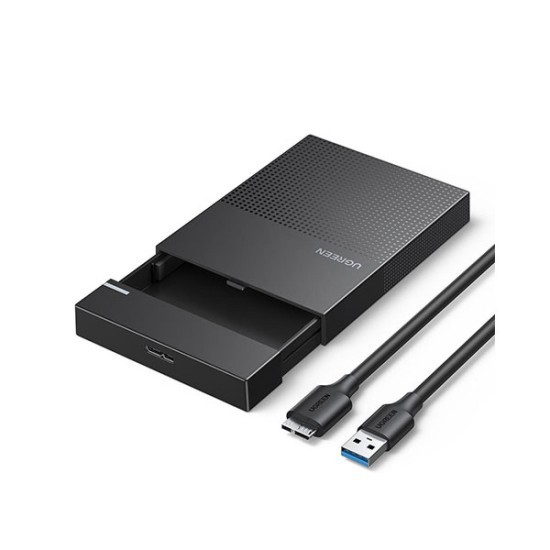 Ugreen 30725 2.5 inch USB 3.0 Black Hard Drive Enclosure