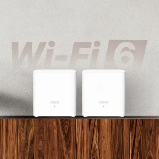 Tenda Nova MX3 AX1500 Dual Band WiFi 6 Mesh Router (2 Pack)