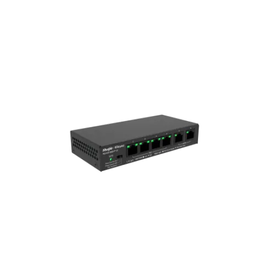 Ruijie RG-ES106D-P V2 6-port Desktop Unmanaged PoE Switch