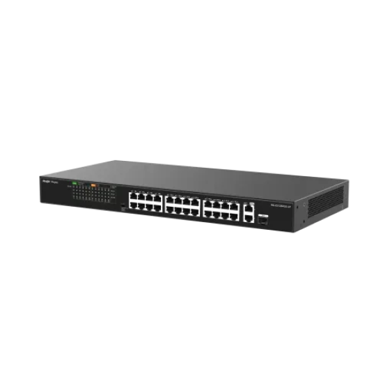 Ruijie RG-ES126FGS-LP 24-Port Unmanaged PoE Switch