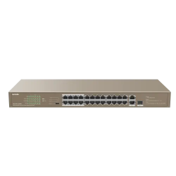 Tenda TEF1126P-24-250W 24 Port PoE Gigabit Switch