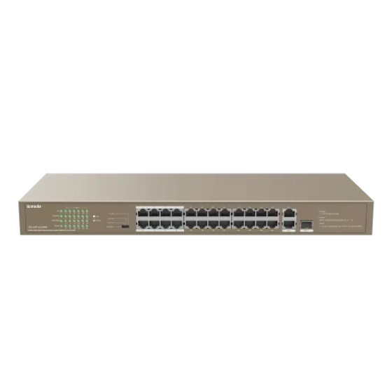Tenda TEF1126P-24-250W 24 Port PoE Gigabit Switch