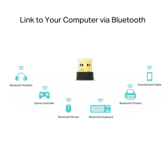 TP-Link Archer T2UB Nano AC600 Dual Band USB Bluetooth & WiFi Adapter