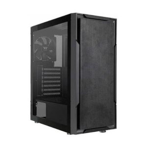 Thermaltake Chassis CA-1Z6-00M1WN-00 Versa XM1 Tg/black/win/spcc/tempered GLASS*1/120 Mm Standard Fan*1/ Brown Box/ For Poland