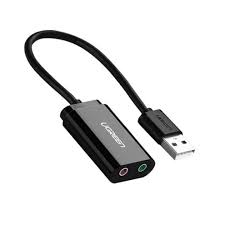 Ugreen 30724#US205 USB 2.0 External Sound Card